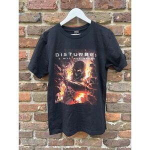 Disturbed The Sickness 25th Anniversary Tour Graphic Band T Shirt Size M Medium